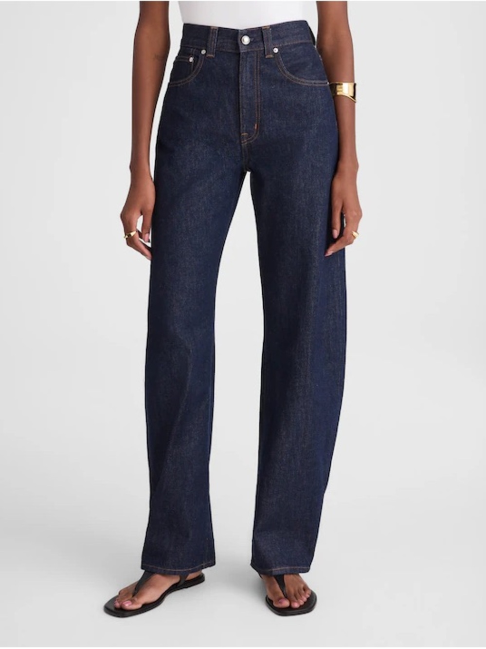 NWT Madewell The Balloon Jean — Dark Blue — Size W 26